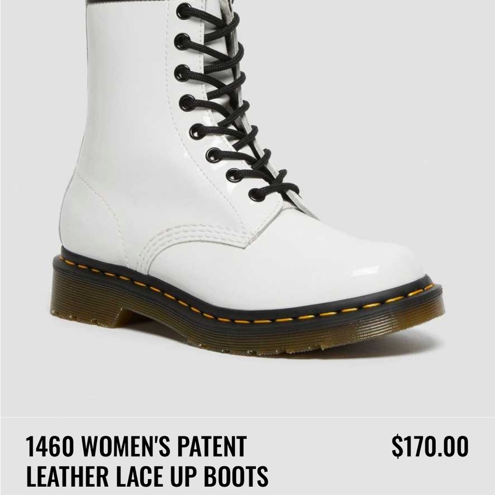 White Doc Martin Boots